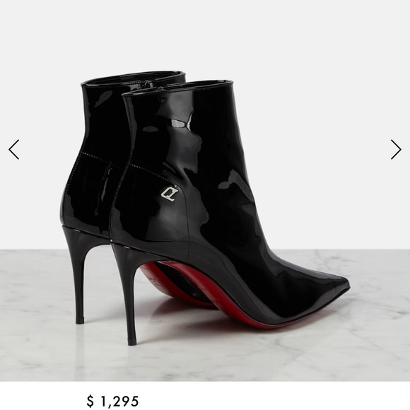 Sporty pointy patent leather so Kate 85 - Picture 3 of 4